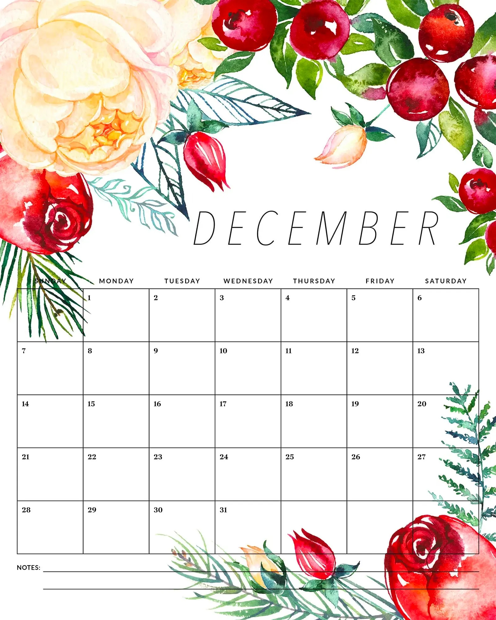 Free Printable 2025 Monthly November 2025 Calendar