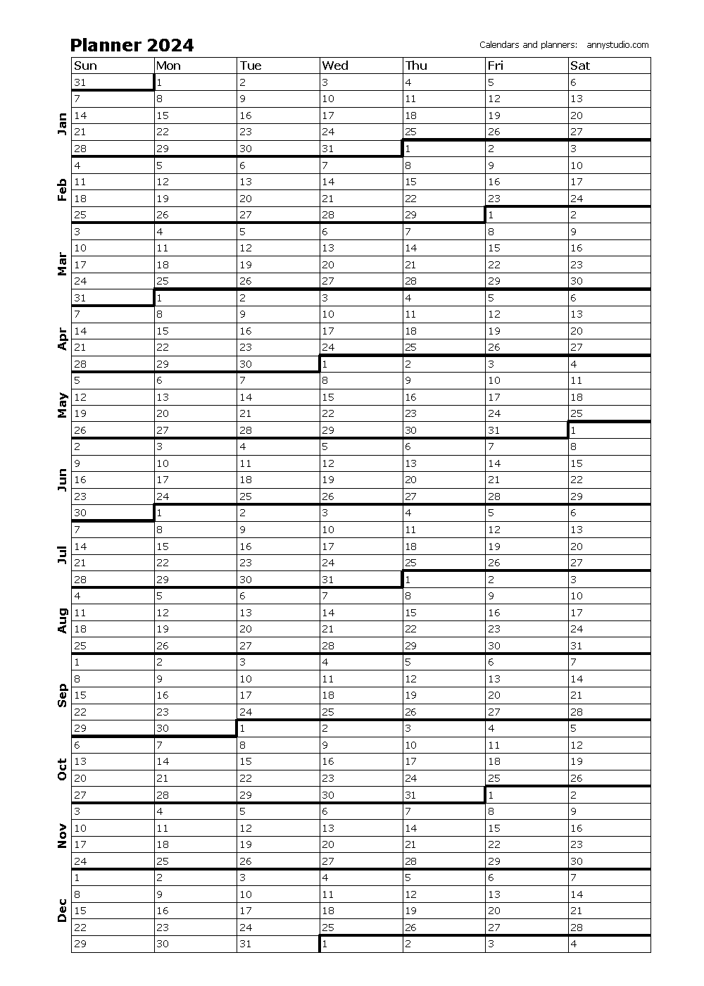 Printable Calendars 3 Months Per Page