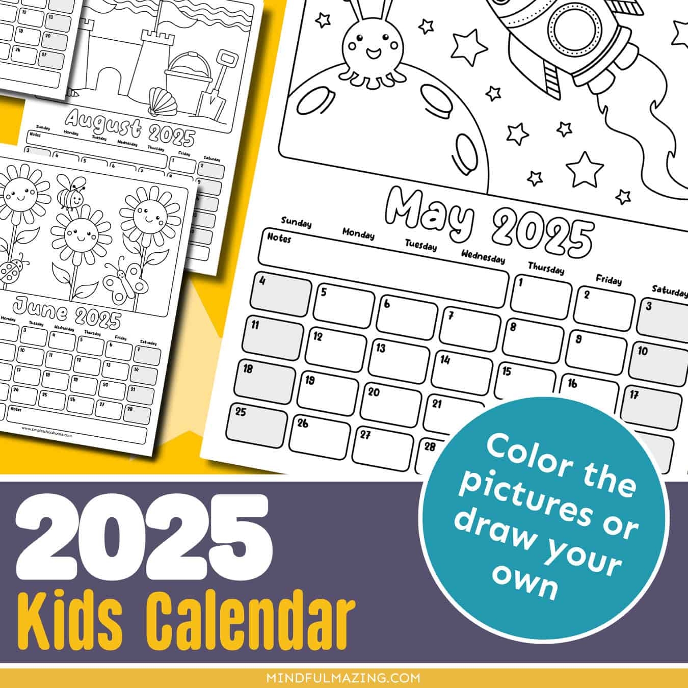 Drawsocutecom Calendar Printable 2025