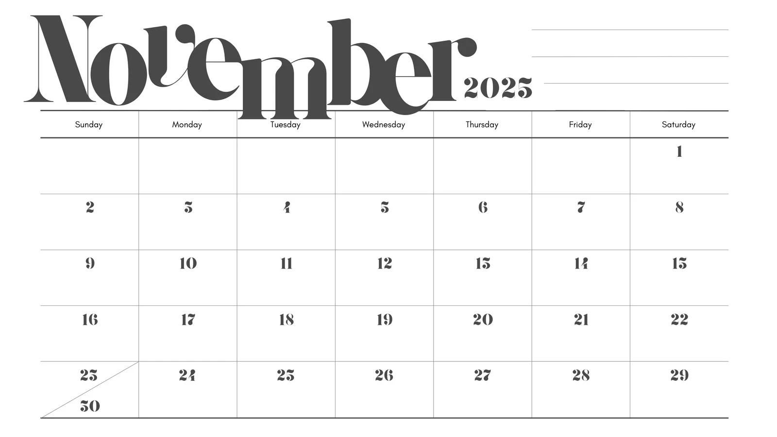 Free Printable Customizable Monthly Calendar Templates Canva