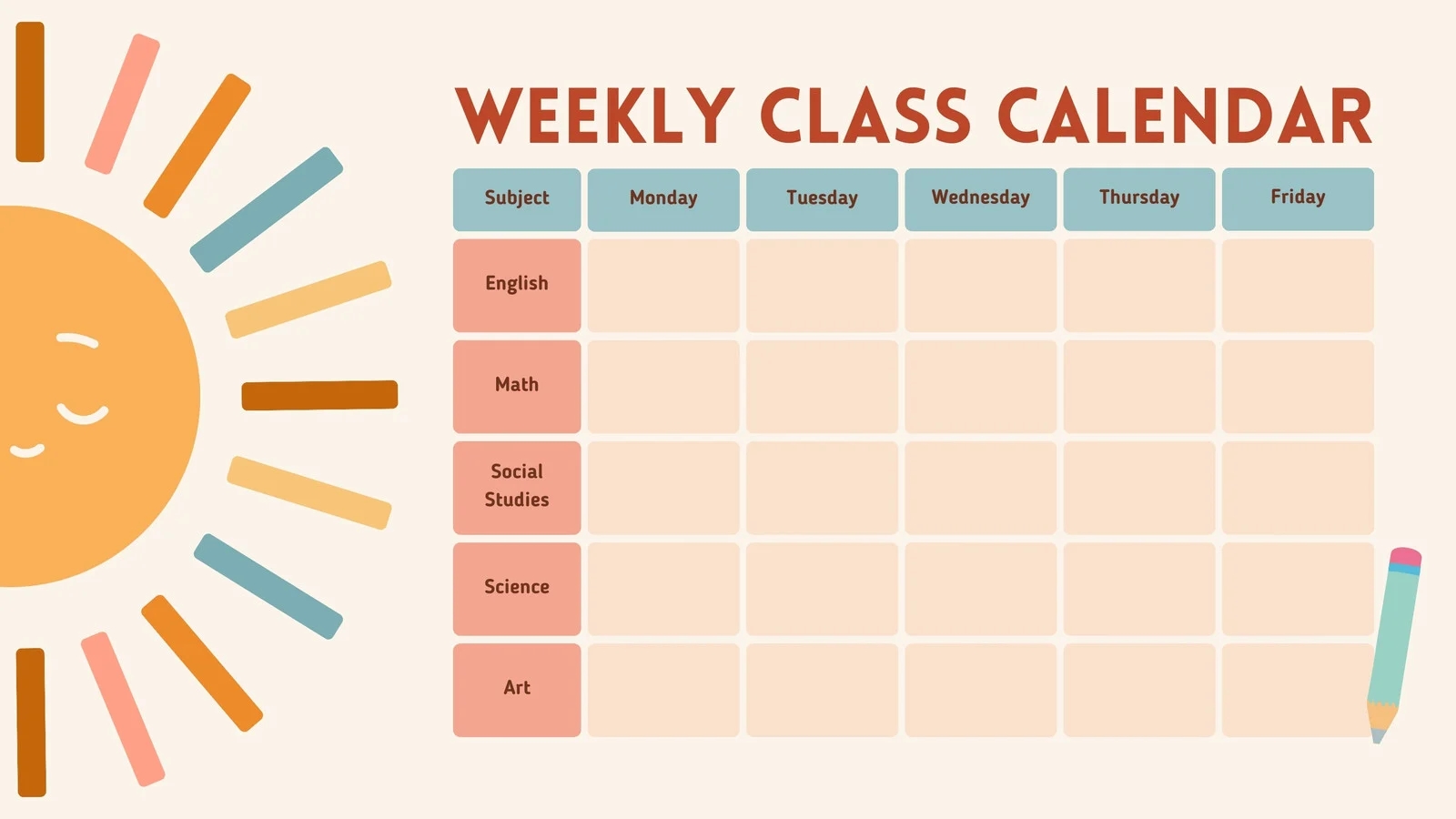 Free Printable Customizable Weekly Calendar Templates Canva