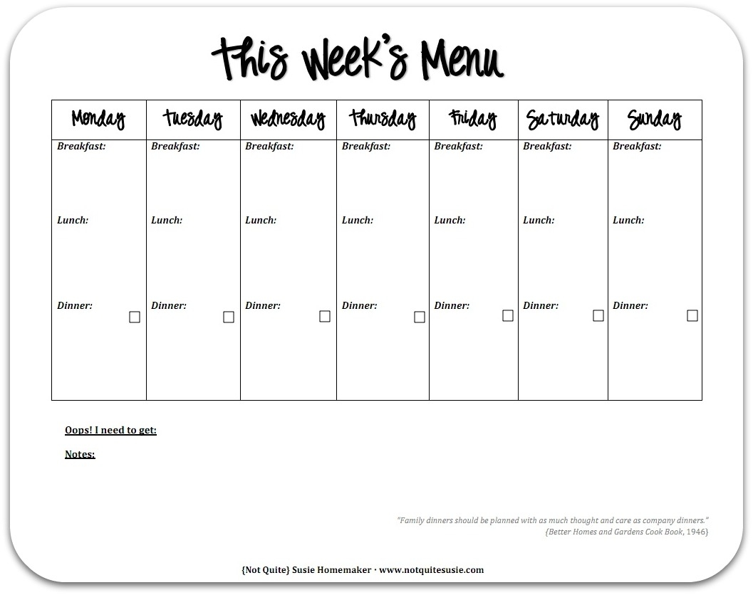 Free Printable 6 Week Calendar
