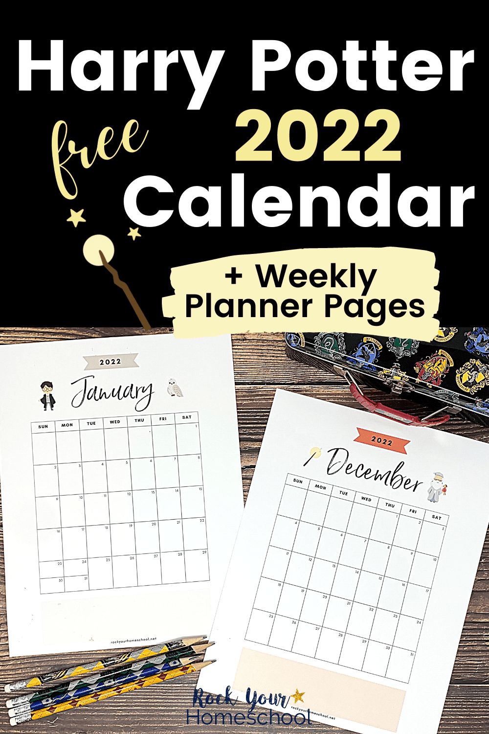 Free Harry Potter Printable Calendar Free Harry Potter Printable Calendar