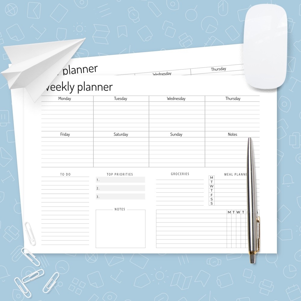 Generic Calendar For Monthly Planning Printable