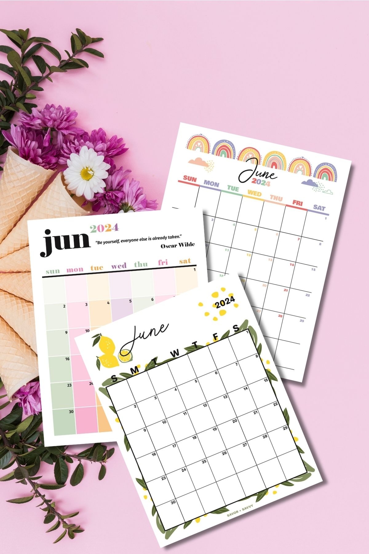 June Printable Calendars