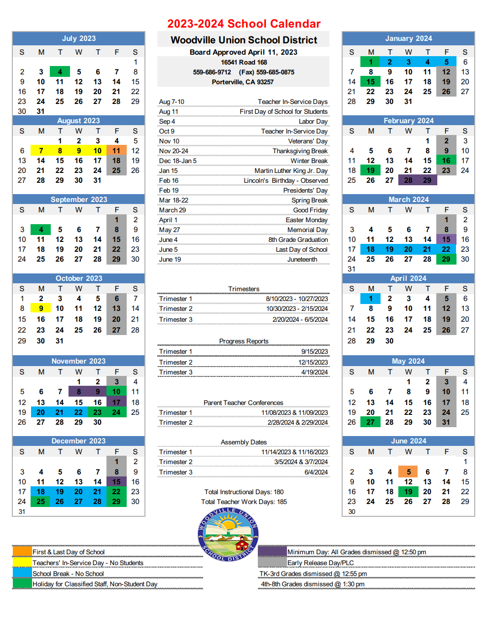 Kckps Calendar 202324 Calendar Planning Tips