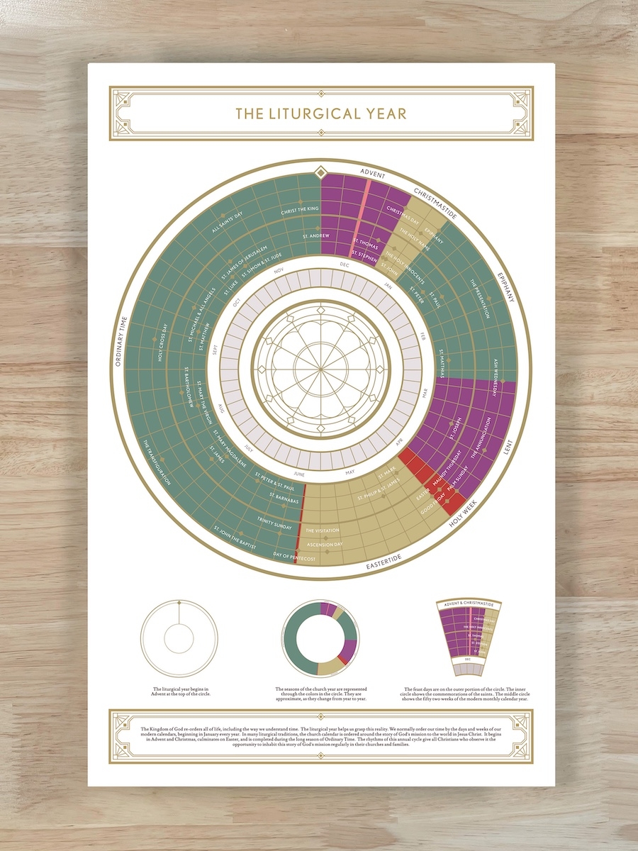Liturgical Circle Print 11 17 Modern Liturgic