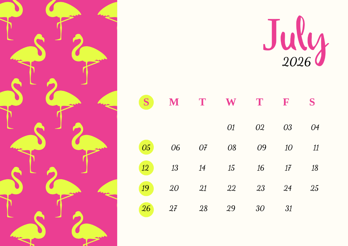 Page 9 Free Calendar Templates Editable And Printable