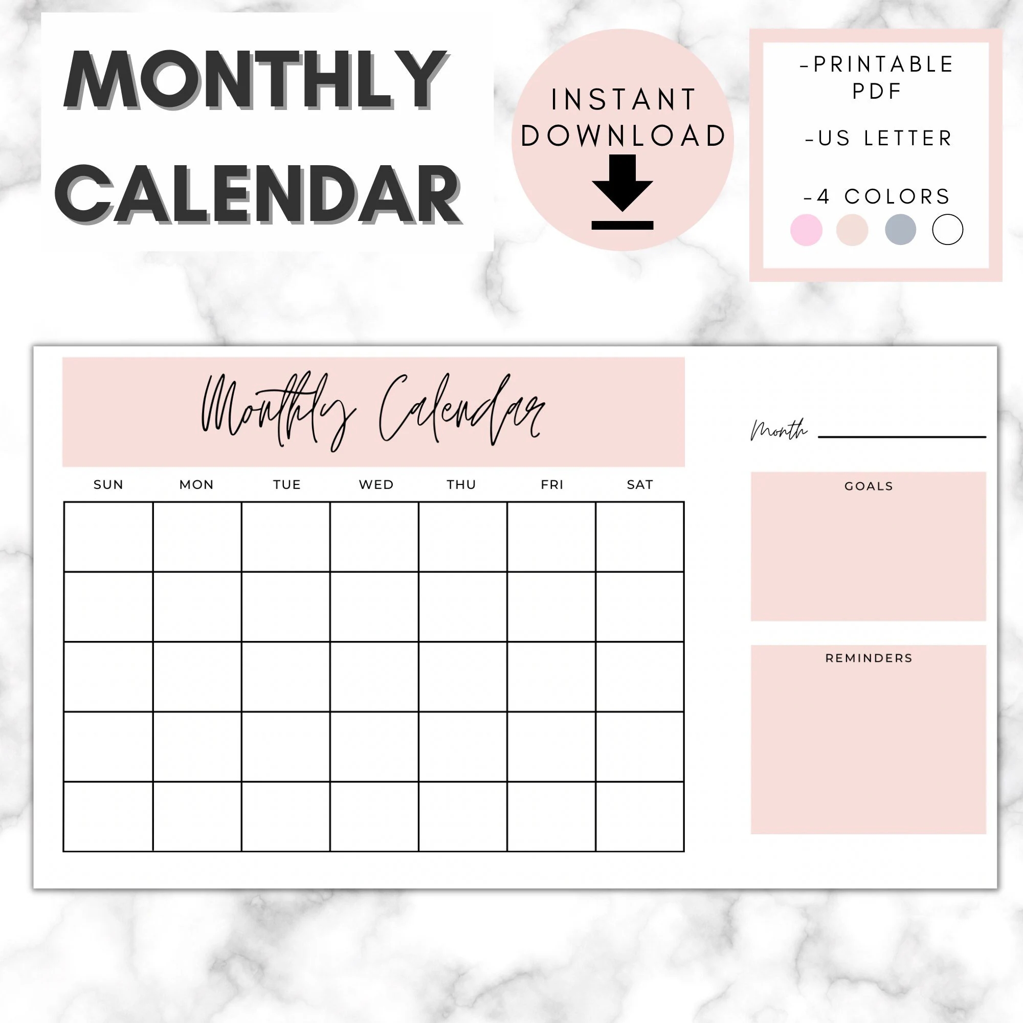 Calendar Free Printable