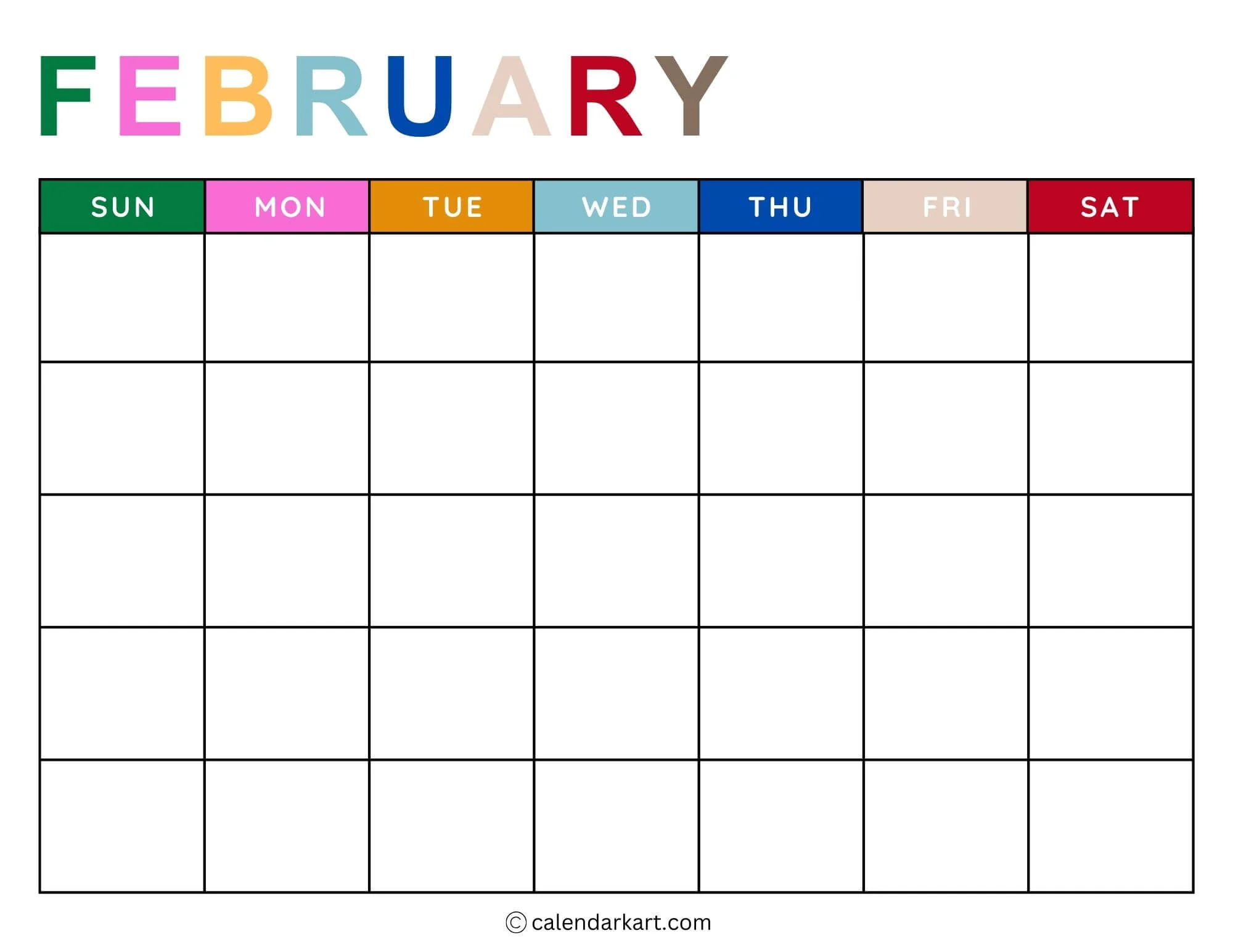 printable monthly weekly and yearly blank calendar templates