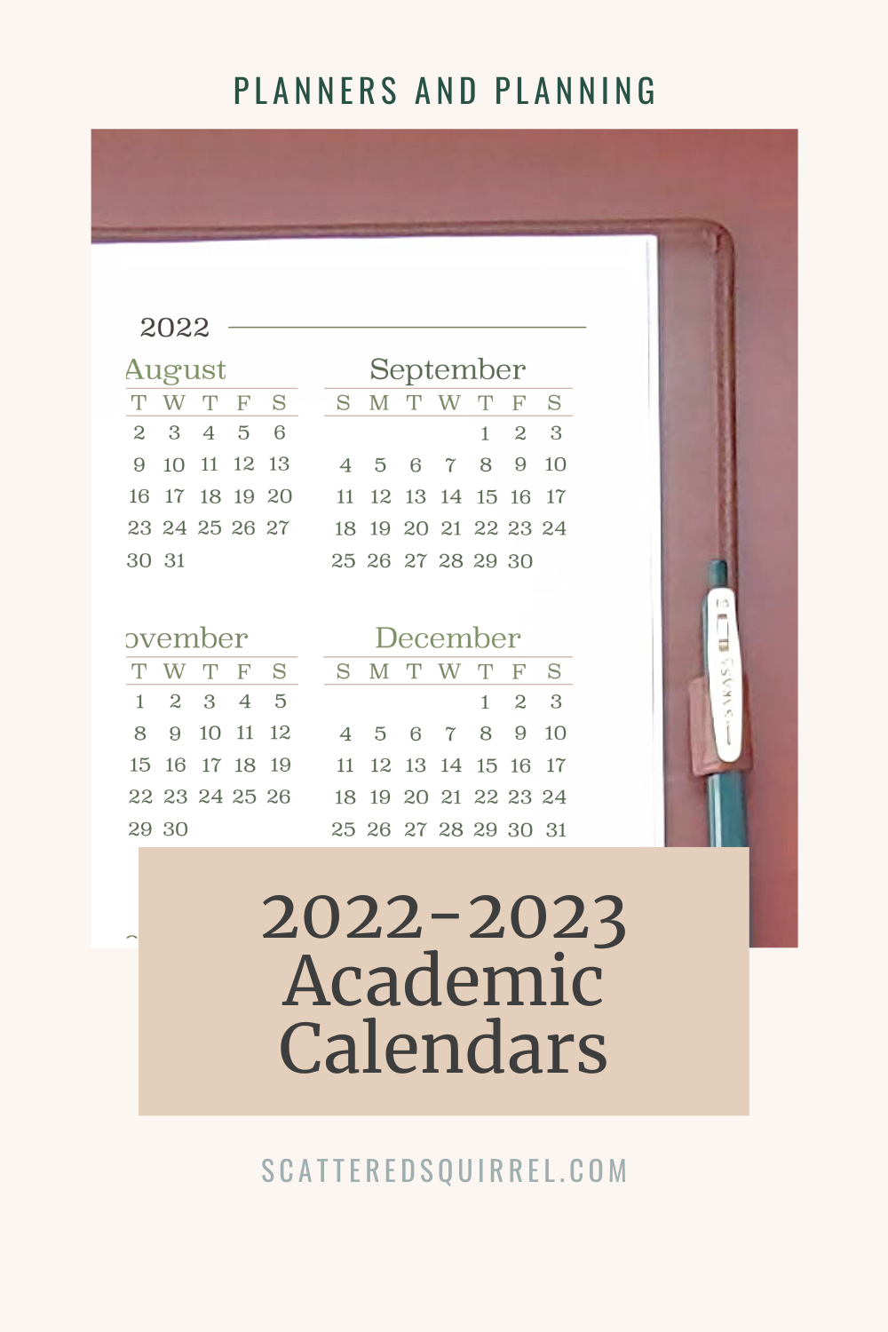 Printable Calendar 2 Pages Per Month
